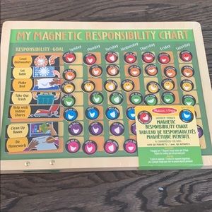 Melissa & Doug Magnetic Responsibility Chart